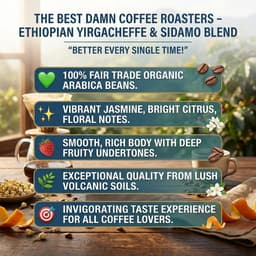 The Best Damn Coffee - Ethiopian Yirgacheffe & Sidamo Blend-8