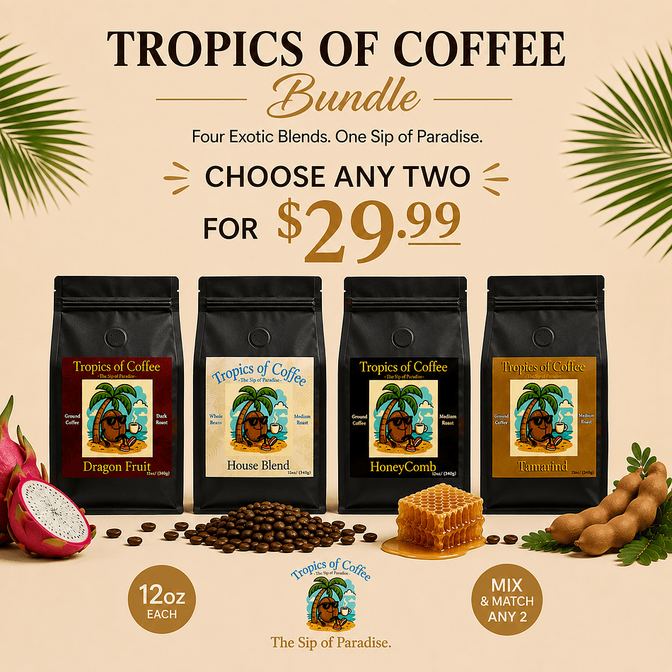 Coffee Bundle, 2-Pack, Premium Roast Coffee, Smooth Rich Flavor, $29.99 Deal