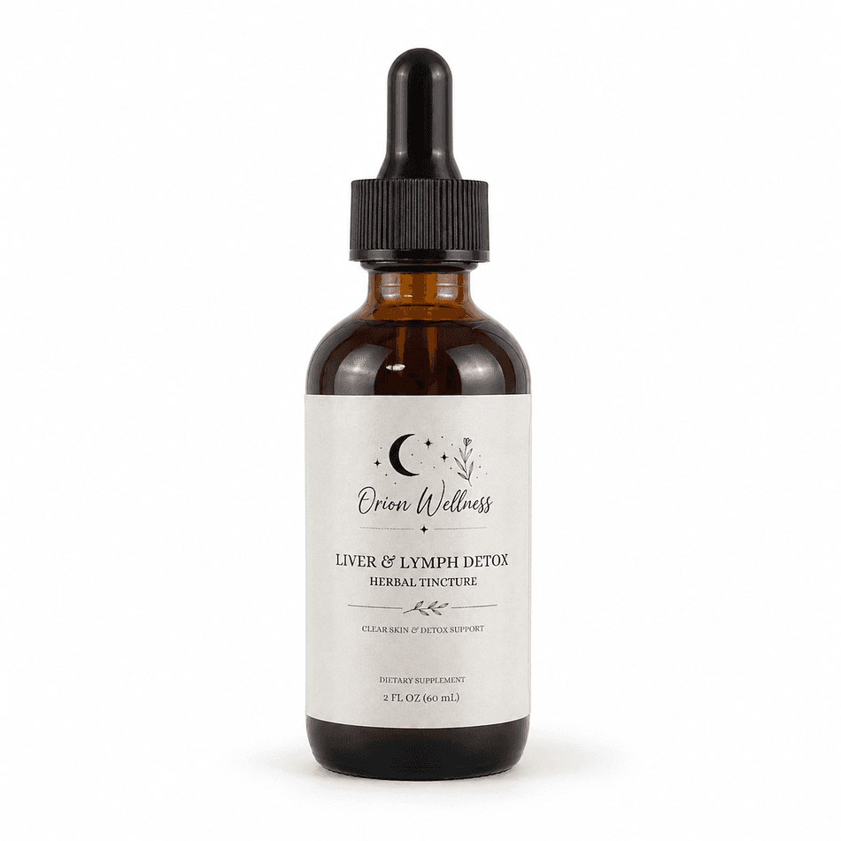 Liver & Lymph Detox Herbal Tincture — 2 oz