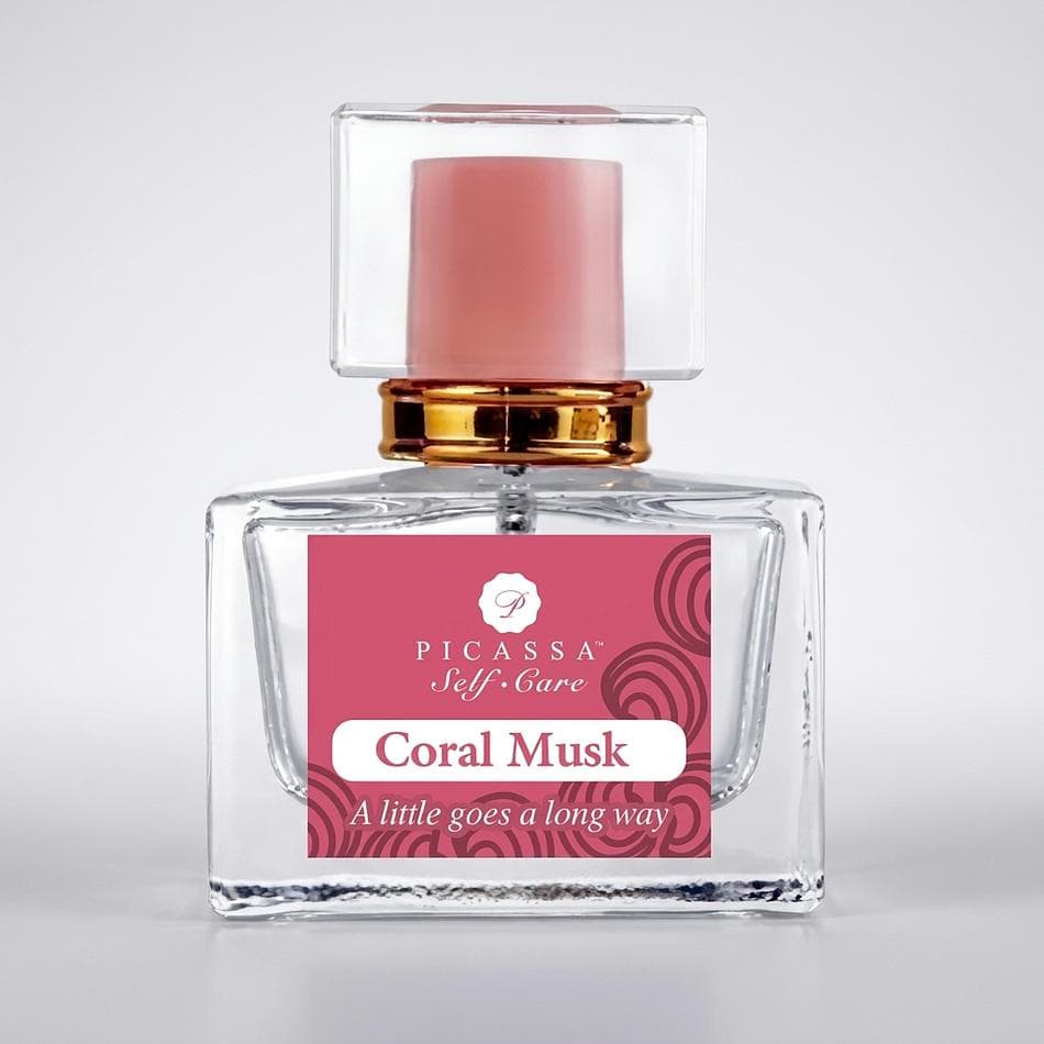 Organic Floral Perfume Spray, Rose & Herbal Oils, Mood-Lifting Scent, 15% Natural Ethanol, 1 Bottle