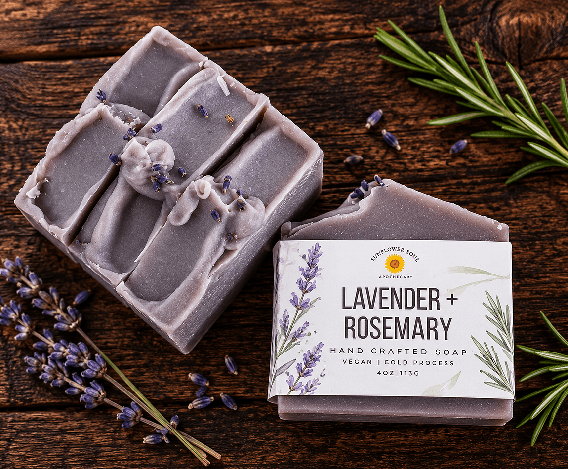 Lavender + Rosemary Bar Soap