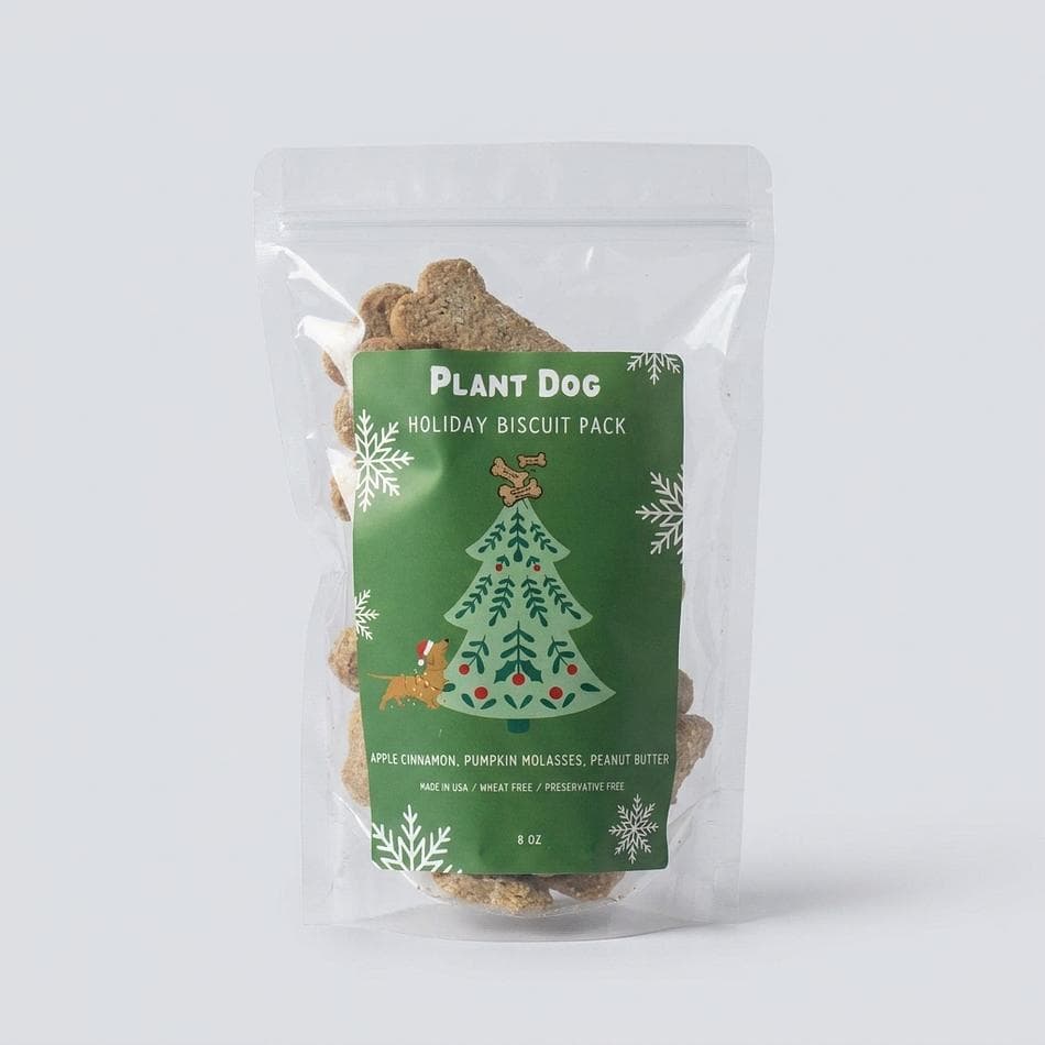 Crunchy Dog Biscuit Variety Pack, Pumpkin, Apple & Peanut Butter, Limited Ingredient Treats, Winter Seasonal Flavor Pack