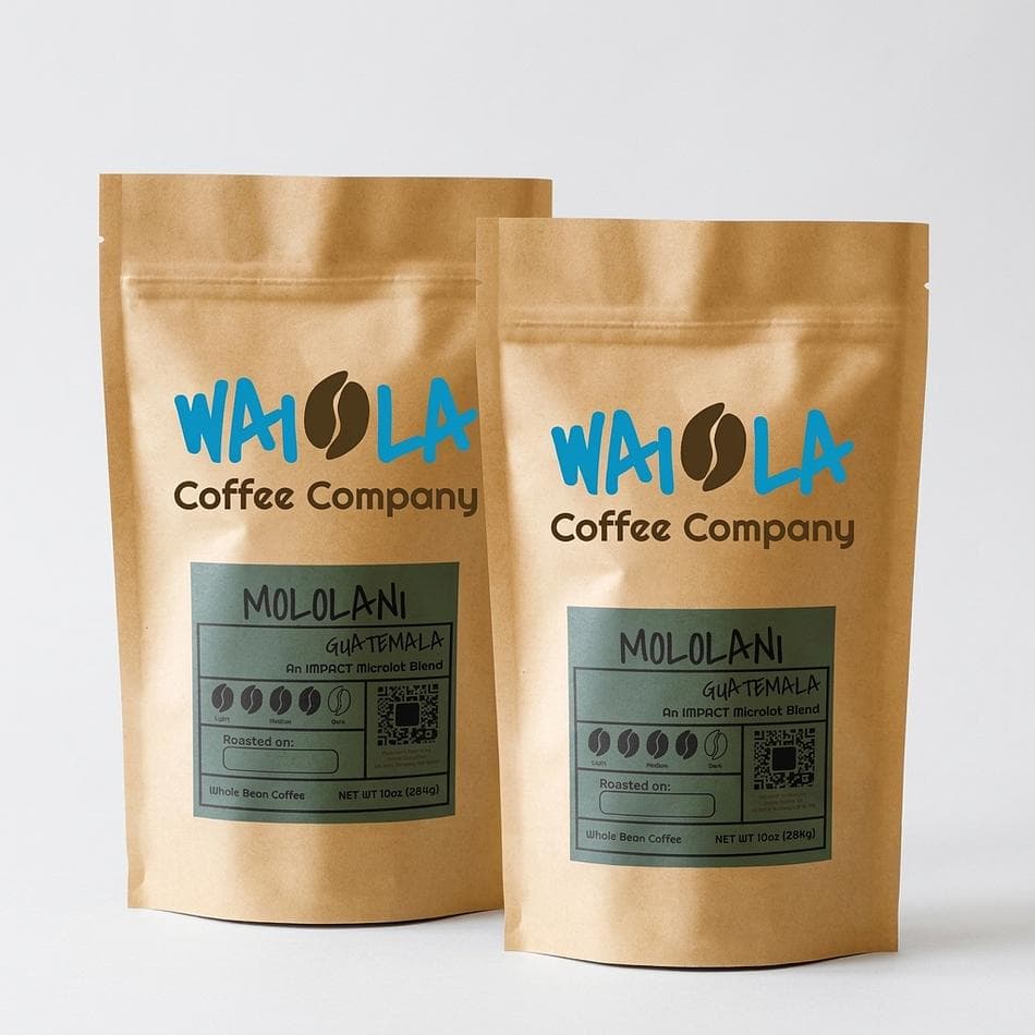 Coffee Bean Subscription, Guatemala Microlot Blend, Medium-Dark Roast, Chocolate & Peanut Butter Notes, 2-Bag Delivery