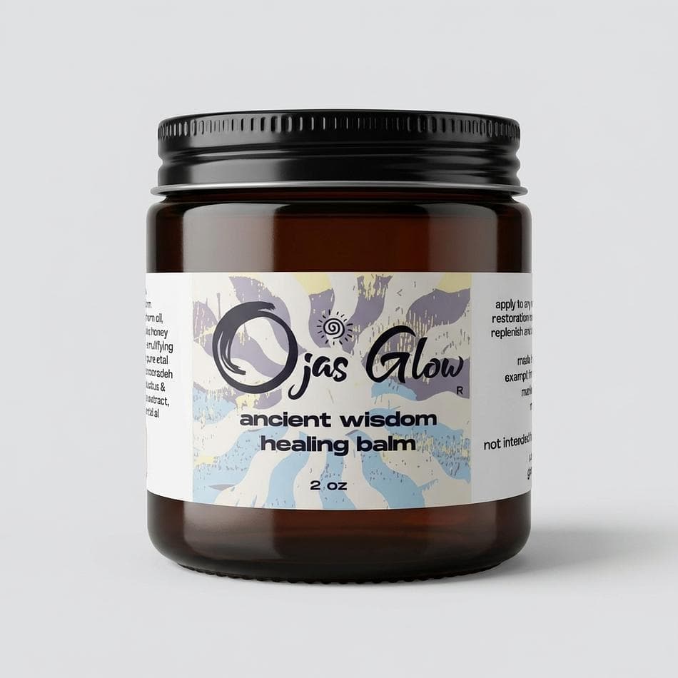 Healing Tallow Balm, Shilajit + Sea Buckthorn + Manuka, Scar & Dry Skin Repair, Frankincense, Jar