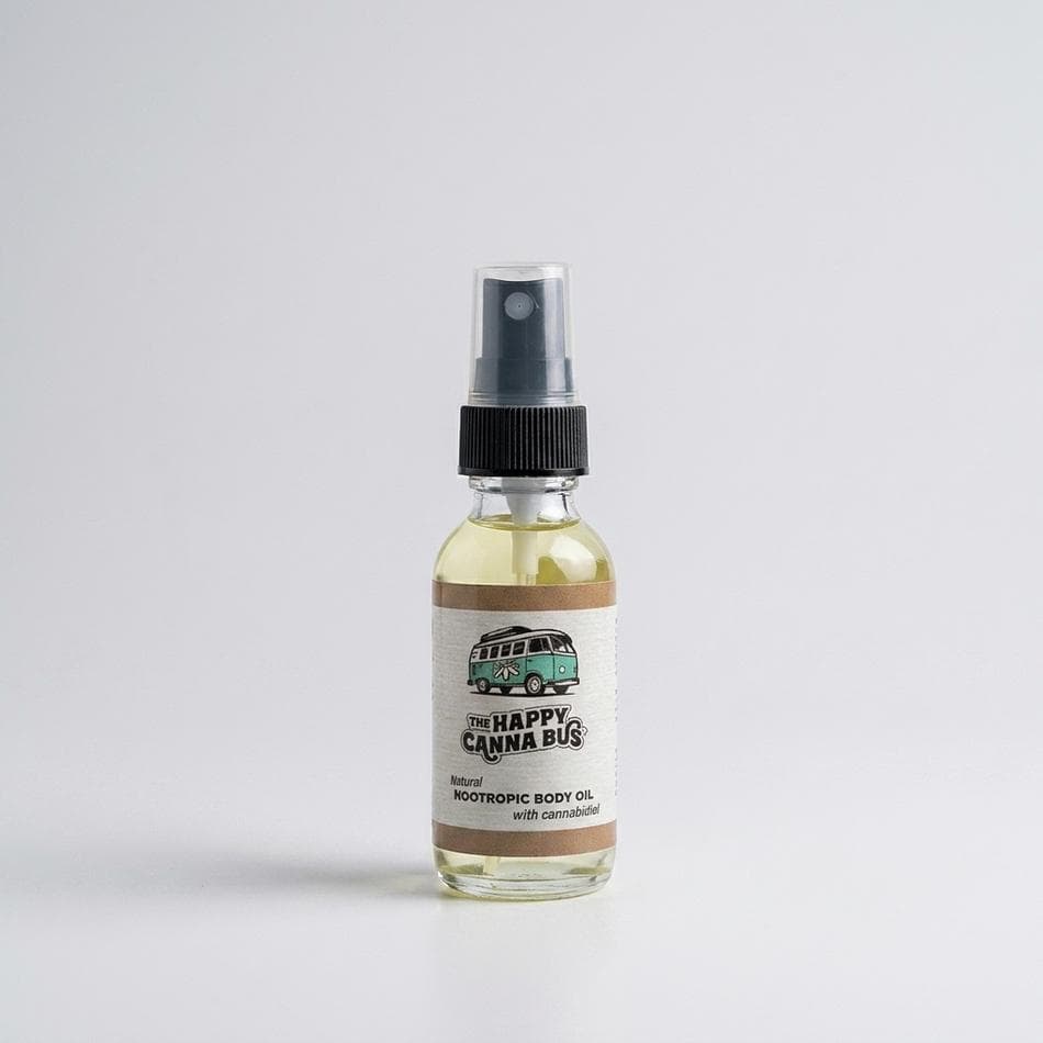 Frankincense Nootropic Body Oil™ travel (1oz) spray THC free Hemp CBD