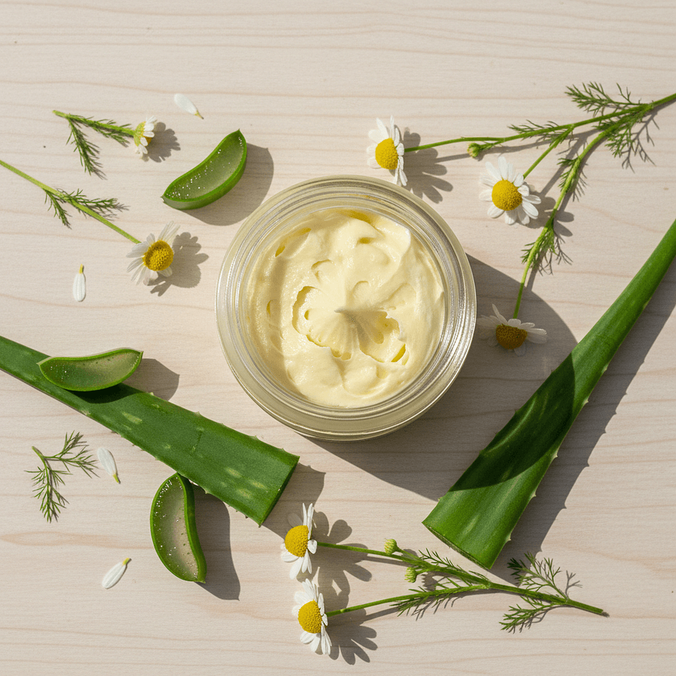 Tallow After-Sun Cream with Aloe Vera Natural Sunburn Relief