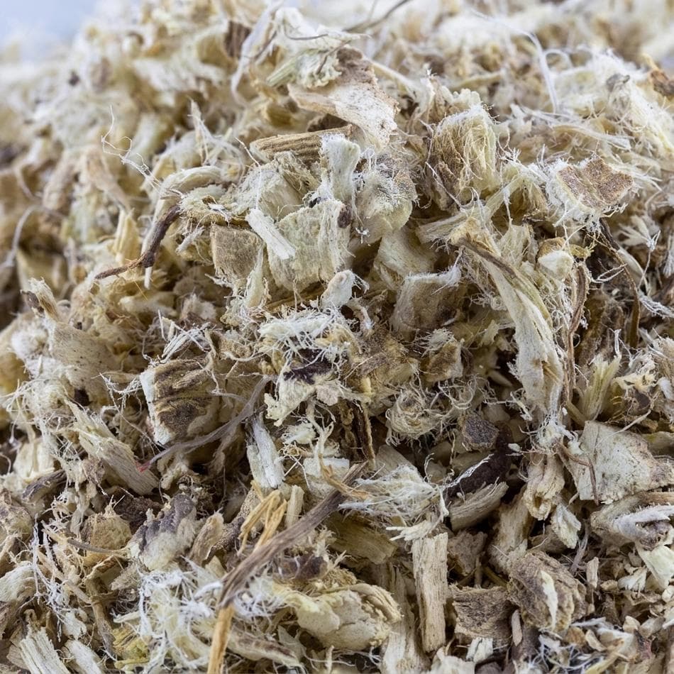 Marshmallow Root (Althaea officinalis), Dried Herb for Throat & Digestive Soothing, Loose Cut Tea Herb, 1 oz Bag