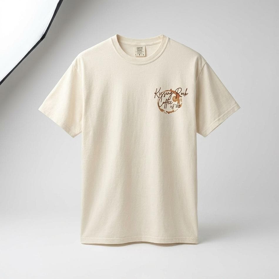 Garment-Dyed Graphic T-Shirt, Ring-Spun Cotton, Vintage Soft Feel, Relaxed Unisex Fit, Comfort Colors 1717, 1 Tee