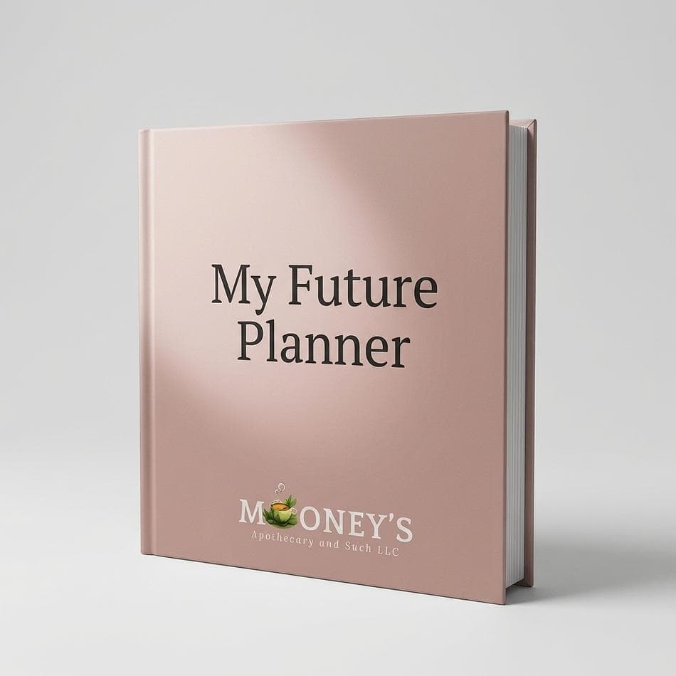 Digital Fillable PDF Life Planner, Meal & Budget Tracker, Holistic Goal Planning, Printable, Instant Download