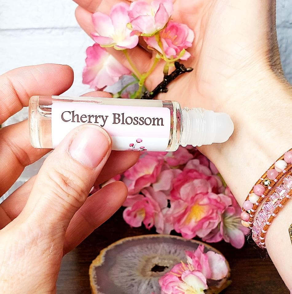 Shadow Scents Cherry Blossom Roll-On Perfume Body Oil