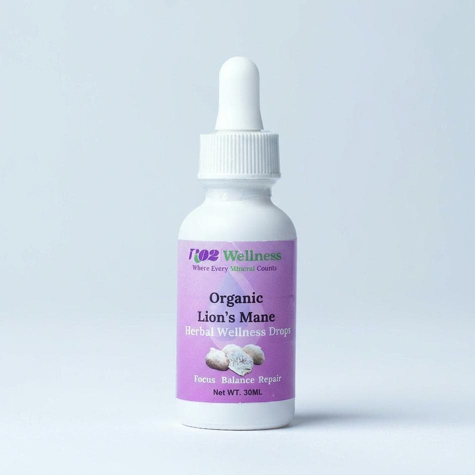 Organic Lion's Mane Wellness Drops