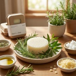 Tea Tree + Rosemary Shampoo Bar-5