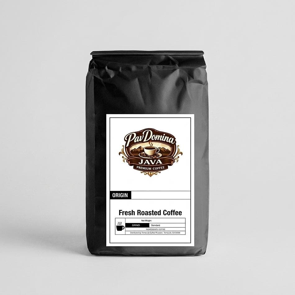 French Roast Dark Coffee Beans, Central America Blend, Bold Smoky Flavor, 12 oz Bag (Whole Bean or Ground)