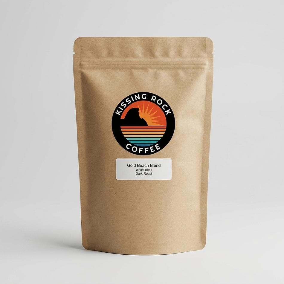 Dark Roast Coffee Blend, Full-Bodied Low Acid, Toasted Walnut Notes, 12 oz Bag