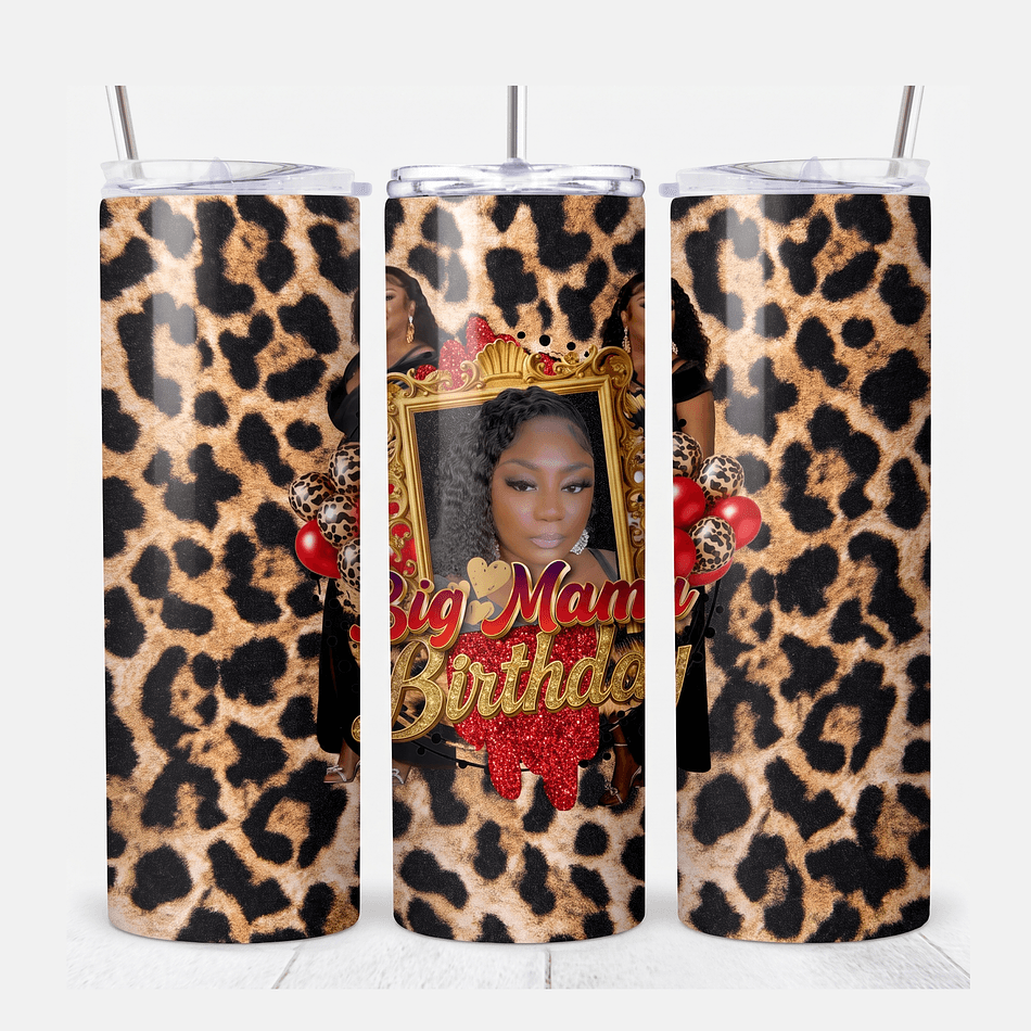 Personalized Stainless Steel Tumbler, Custom Name/Text, Spill-Resistant Lid & Straw, Double-Wall Insulated 20 oz