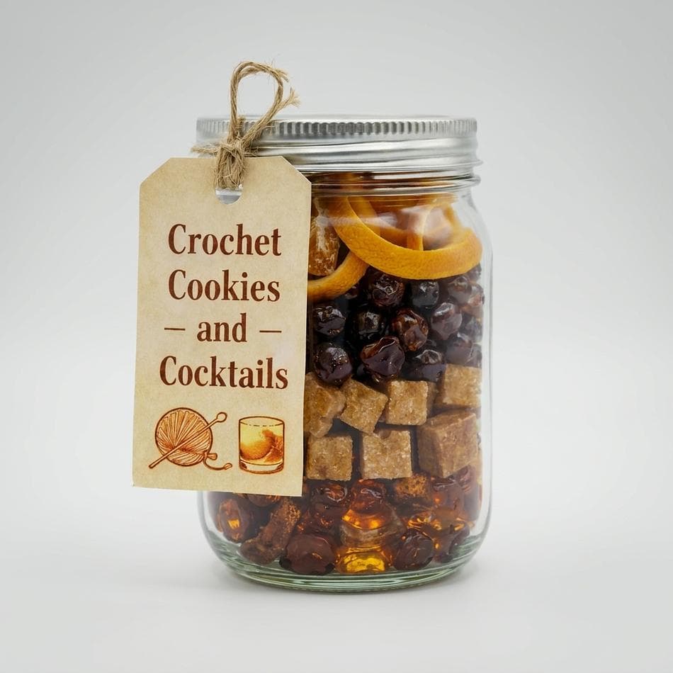 Manhattan Cocktail Infusion Kit Jar, 16oz