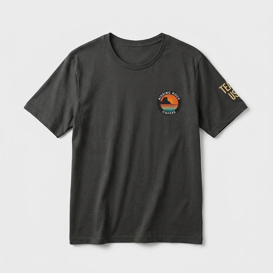 Unisex Graphic T-Shirt, Dark Grey Heather, Soft Cotton Blend, Everyday Comfort Fit, Sizes XS–4XL