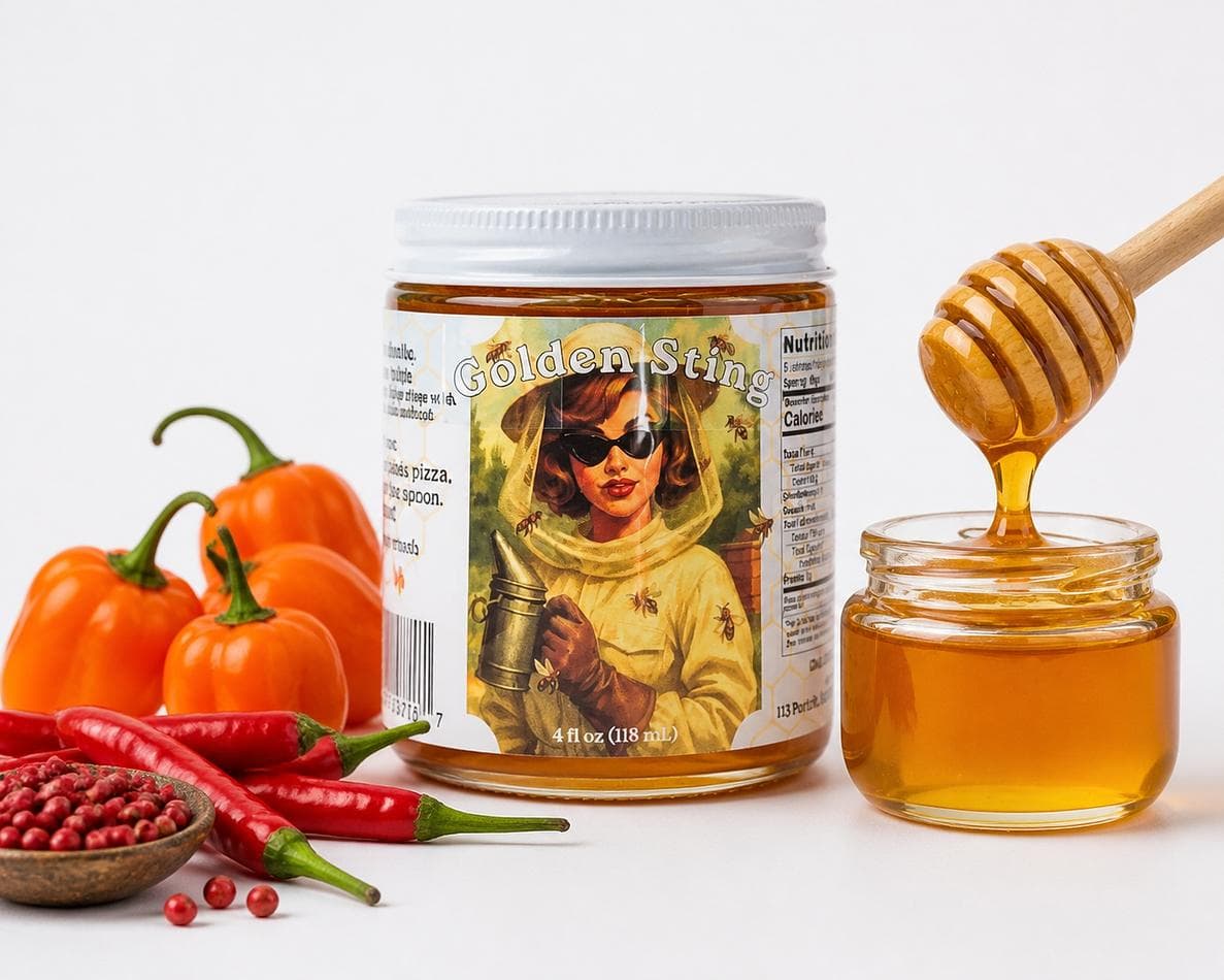 Golden Sting Hot Honey