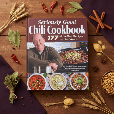 Seriously Good Chili Cookbook, 177 Chili Recipes, Comfort Food Favorites, Spiral-Bound Hardcover, 248 Pages
