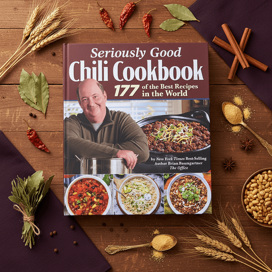 Seriously Good Chili Cookbook, 177 Chili Recipes, Comfort Food Favorites, Spiral-Bound Hardcover, 248 Pages