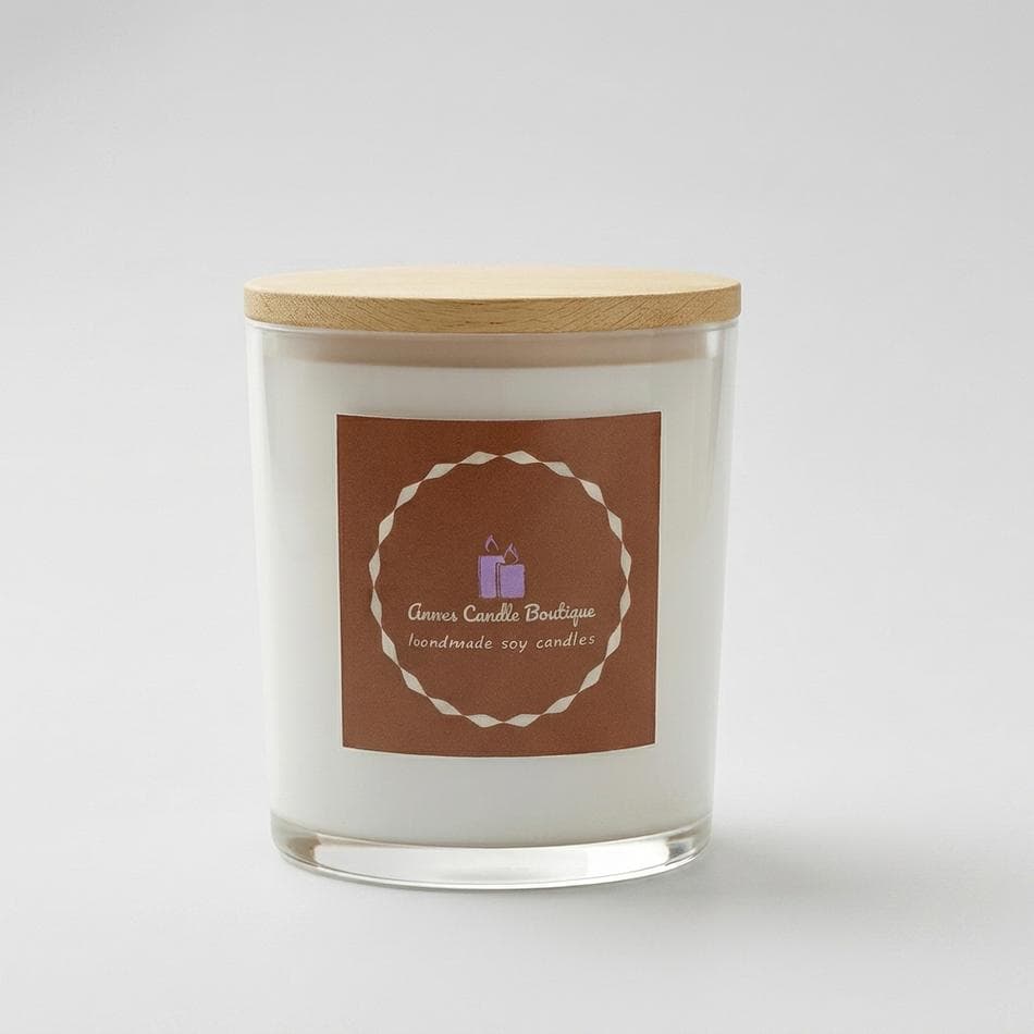 Scented Jar Candle, Apple Cinnamon Orange + Maple Vanilla Bourbon, Cozy Fall Home Fragrance, 11 oz