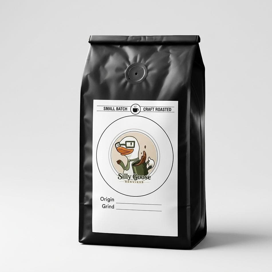 Medium Roast Coffee Blend, Southeast Asian Beans, Herbal Notes & Heavy Body, Fresh Roasted, 12 oz Bag