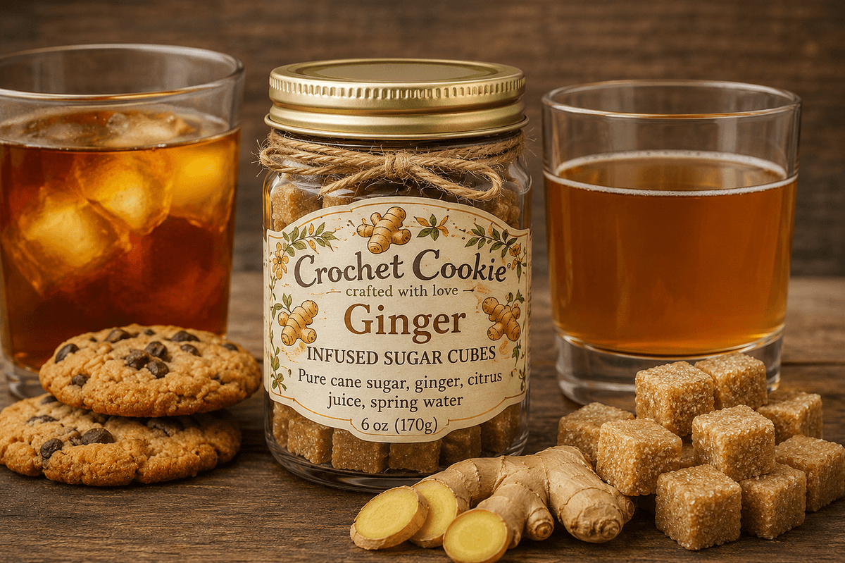 Ginger Infused Sugar Cubes