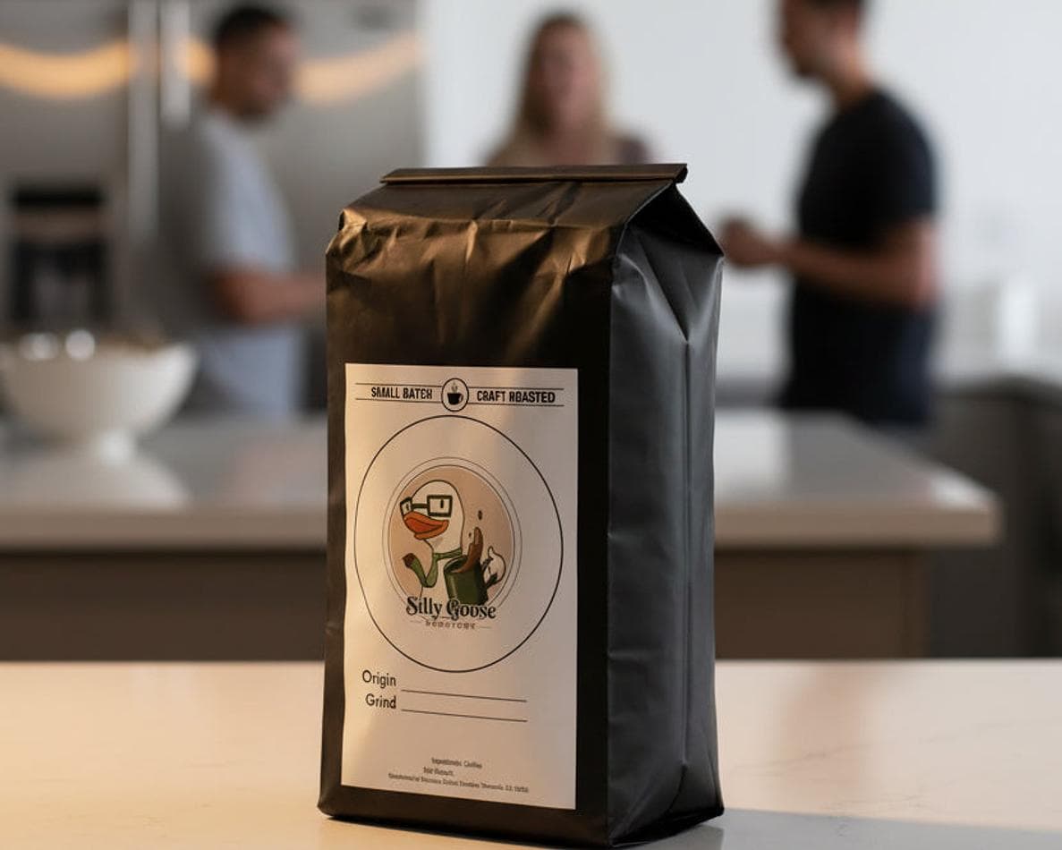 Breakfast Blend Plus Medium Roast Coffee, Arabica + Robusta, Smooth Bold Morning Energy, 12oz. ***LET US KNOW IF YOU PREFER WHOLE BEANS OR STANDARD GRIND***