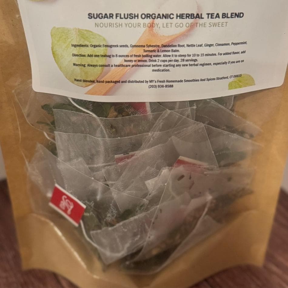 14-Day Sugar Flush Organic Herbal Tea Blend -
