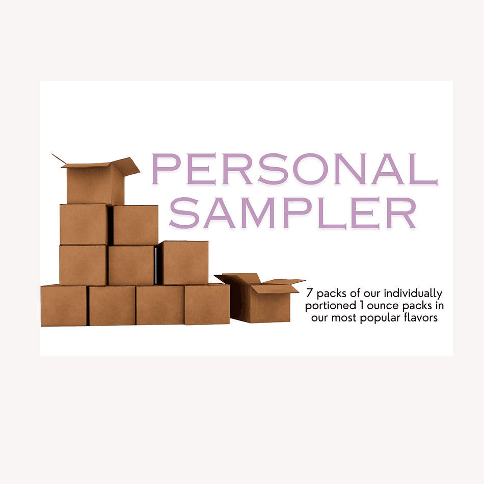 Gourmet Snack Mix Sampler Box, Assorted Flavors, Try 7 x 1oz Mini Bags, Variety Tasting Pack