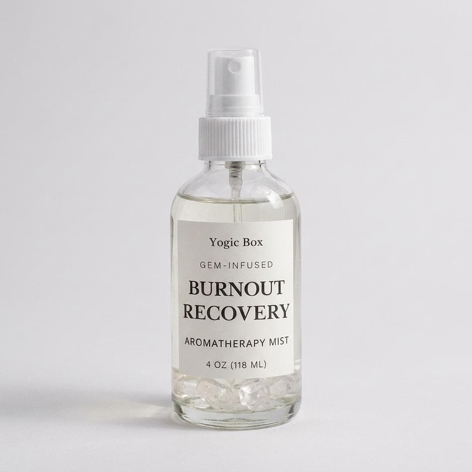 Aromatherapy Pillow & Room Spray, Vanilla Bean + Sandalwood + Cinnamon, Burnout Recovery & Calm, 4 oz (118 ml) Mist