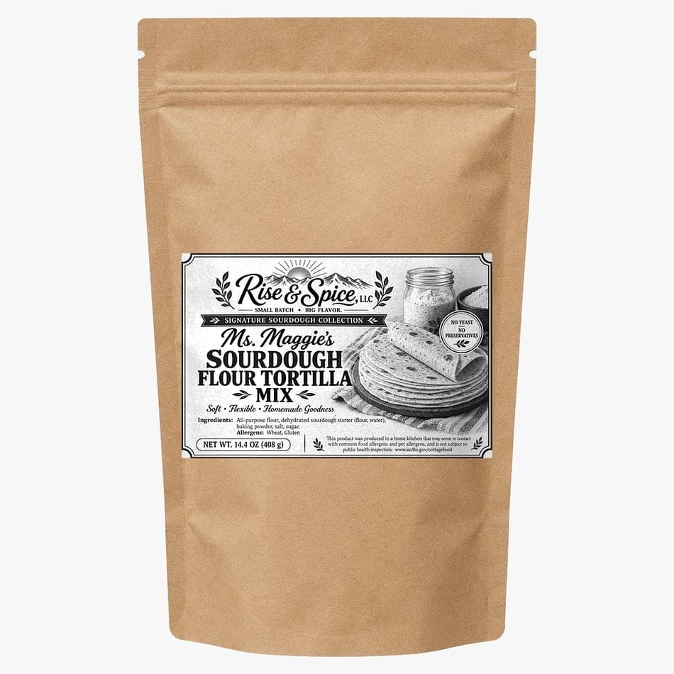 Ms Maggie’s Sourdough Flour Tortilla Mix