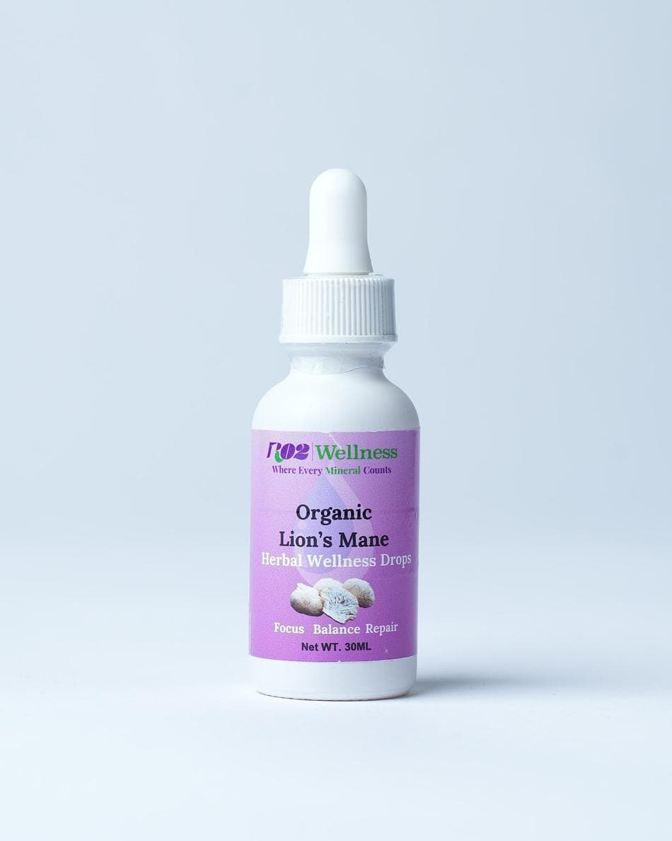 Organic Lion's Mane Wellness Drops