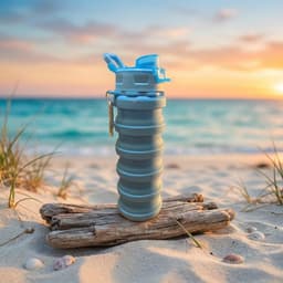 Collapsible Silicone Bottle – 16oz-3