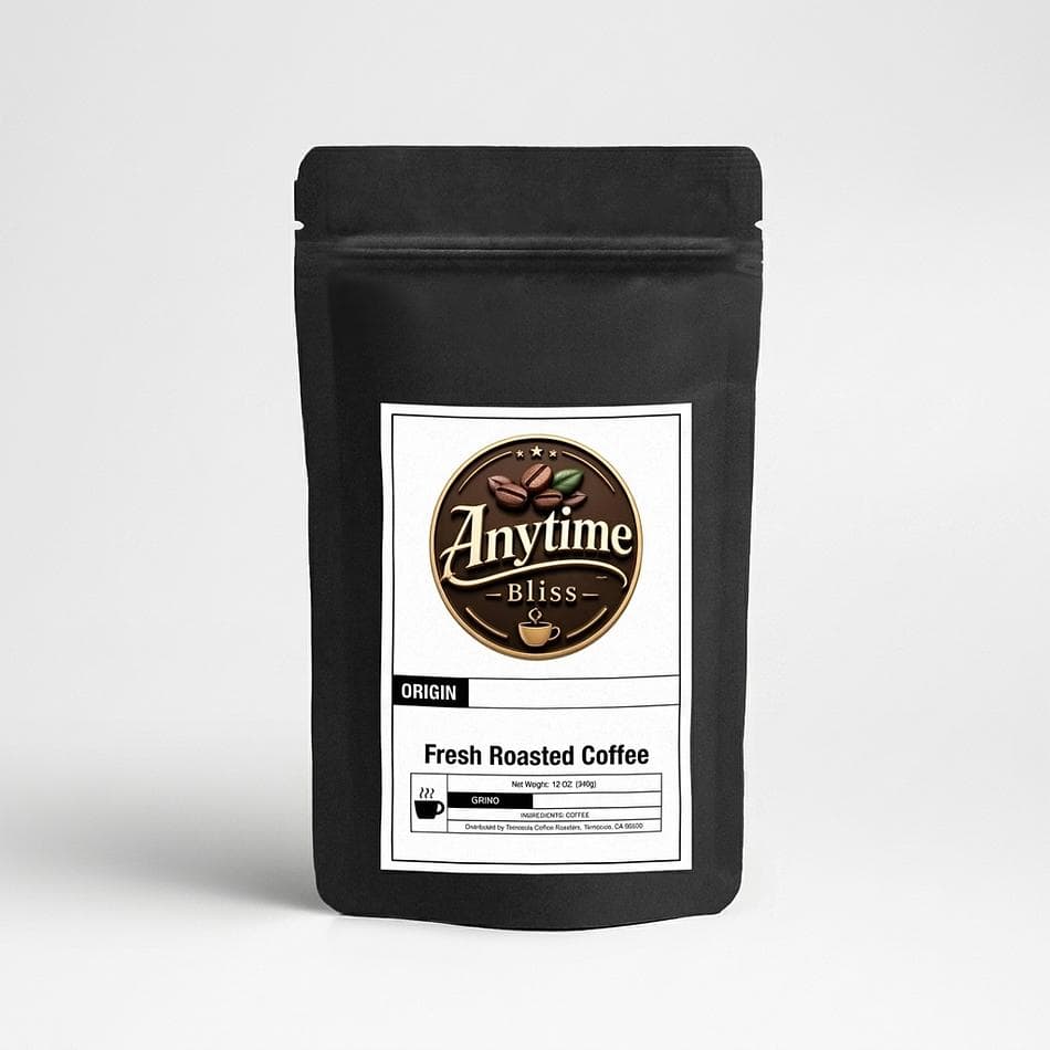 Medium Roast Coffee Blend, Central & South America, Nutty Chocolate Citrus Notes, Whole Bean or Ground, 12 oz
