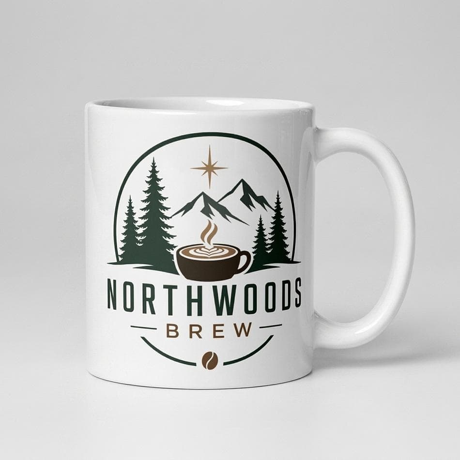 Ceramic Coffee Mug, Glossy White, Lead & BPA-Free, Dishwasher & Microwave Safe, 11 oz