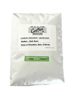 The Best Damn Coffee - Ethiopian Yirgacheffe & Sidamo Blend - 5 Pounds-3