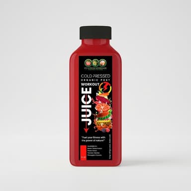 Cold-Pressed Organic Recovery Juice, Electrolyte-Rich Post-Workout Hydration, 12 oz Bottles, 3-Pack