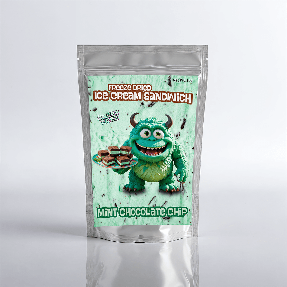 Freeze-Dried Ice Cream Sandwich | Mint