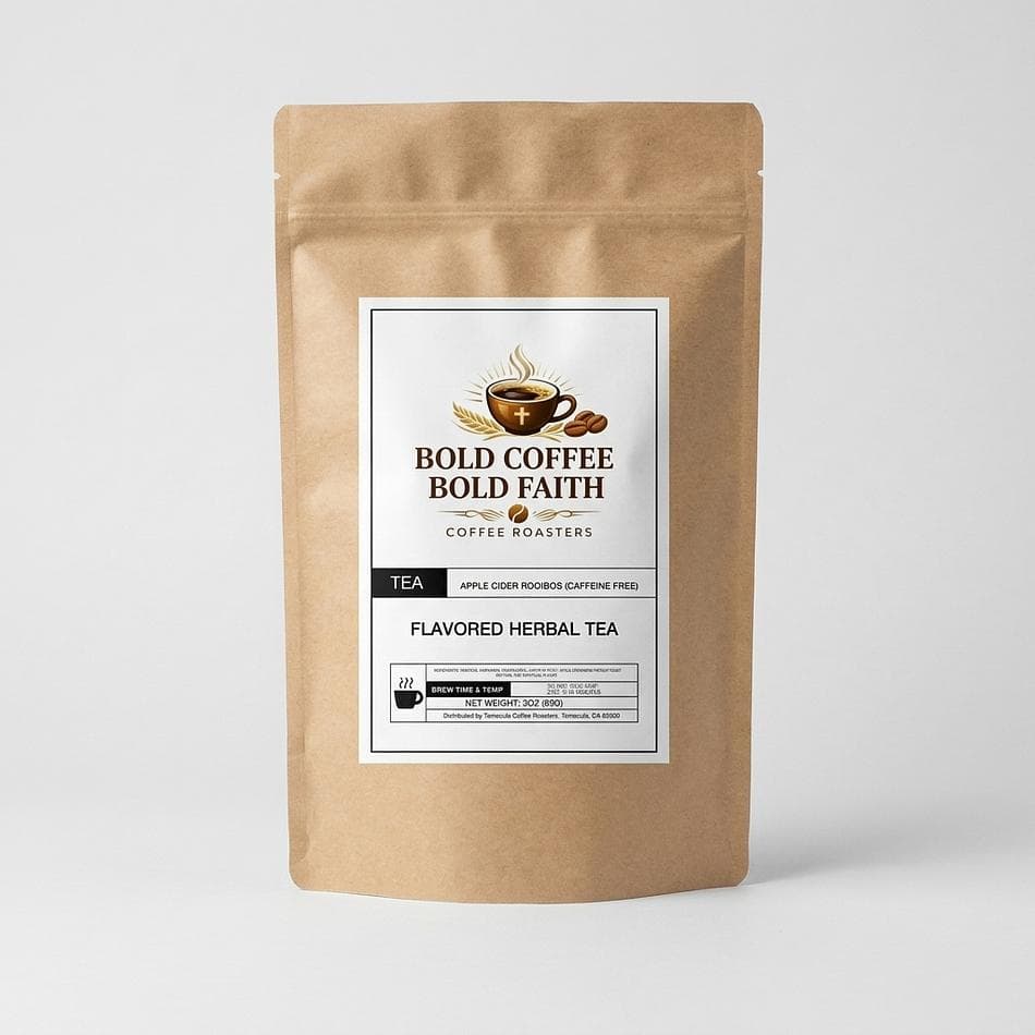 Apple Cider Rooibos Herbal Tea, Rooibos & Cinnamon & Orange Peel, Caffeine-Free Cozy Spice Blend, Loose Leaf 3 oz