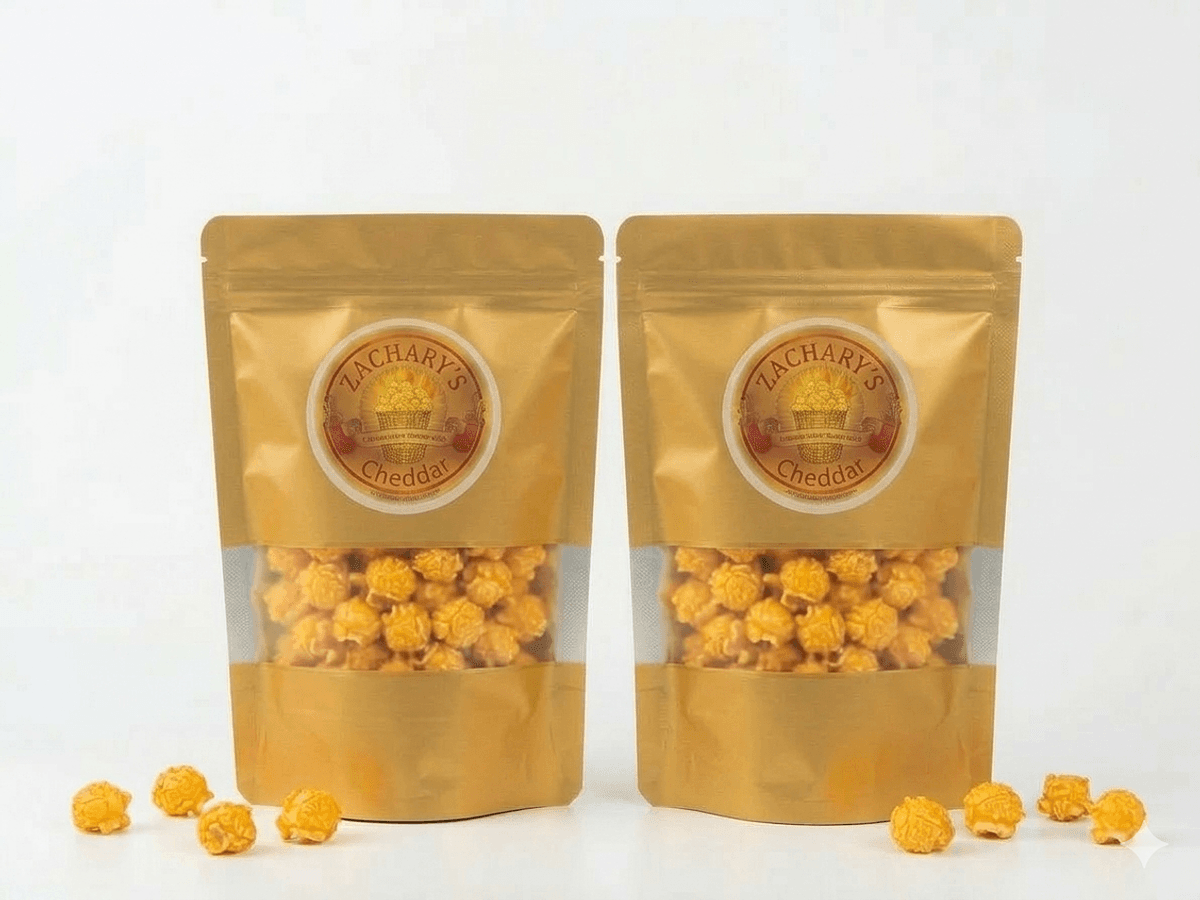 Gourmet Popcorn Gold Snack Bags – 3 or 5-Pack | Zachary's