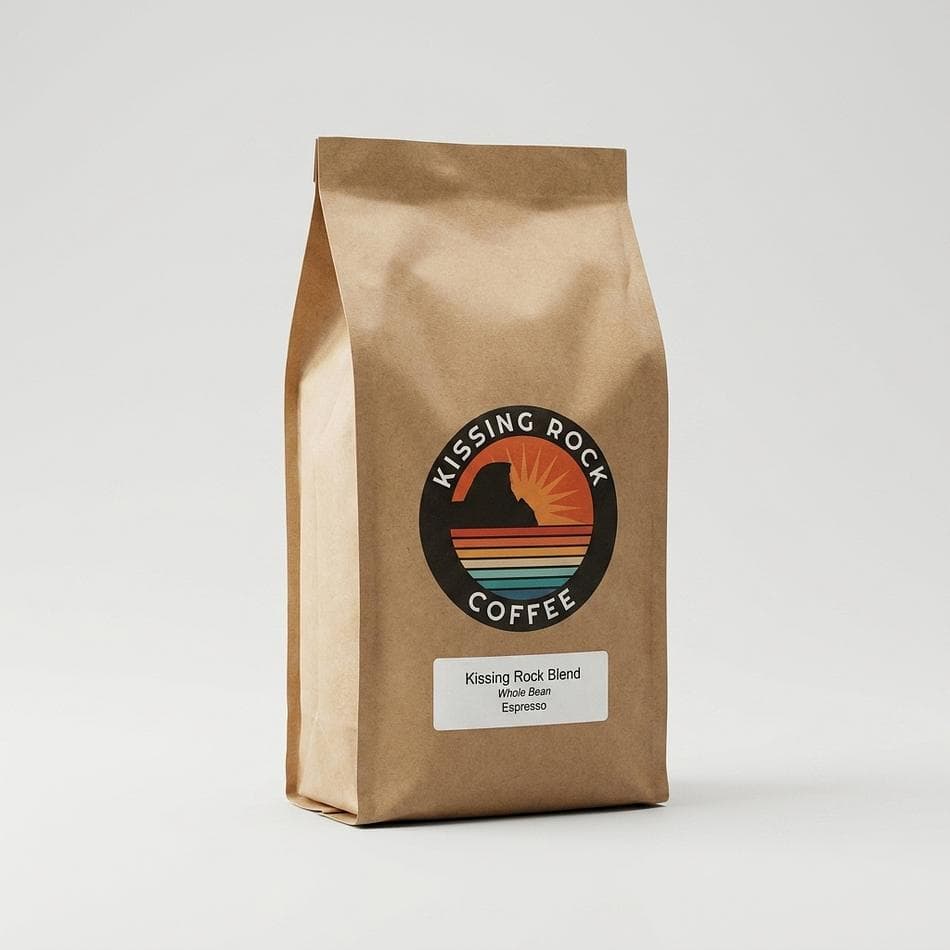 Espresso Coffee Blend, Nutty & Dark Fruit Notes, Crema-Forward Shot, 12 oz Bag