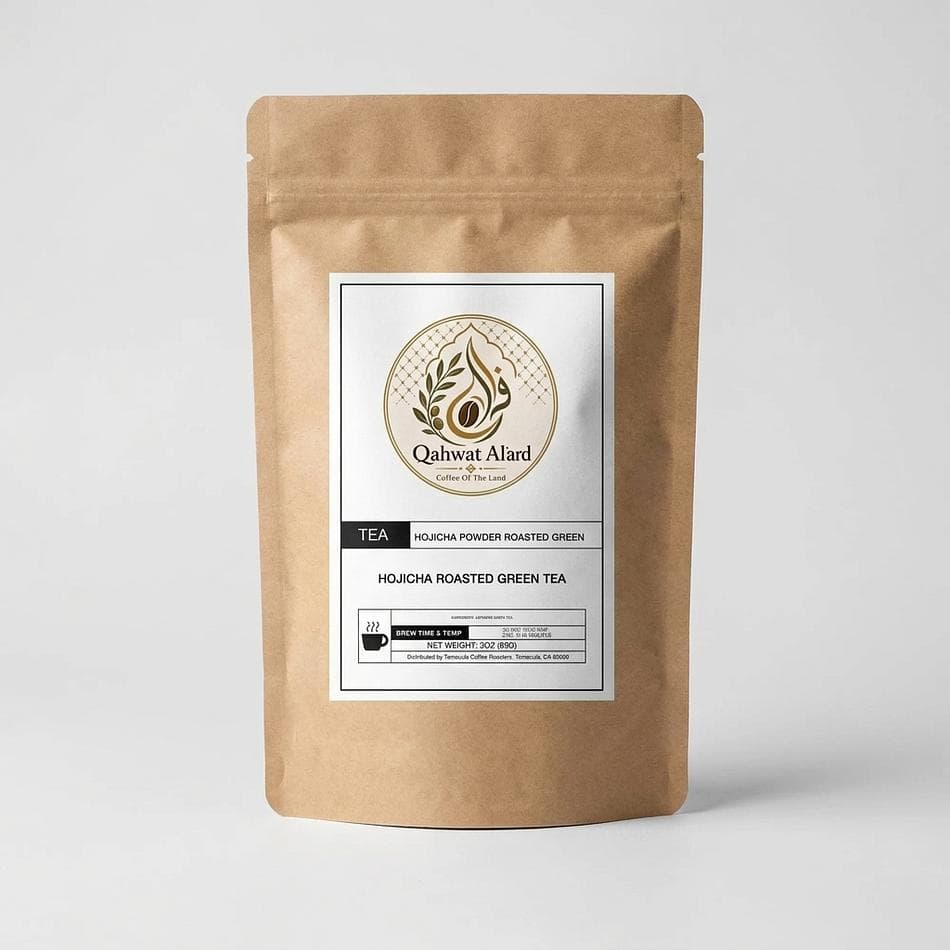 Hojicha Powder, Roasted Green Tea, Stone-Milled, Toasty Umami Flavor, Loose Leaf Powder, 3 oz