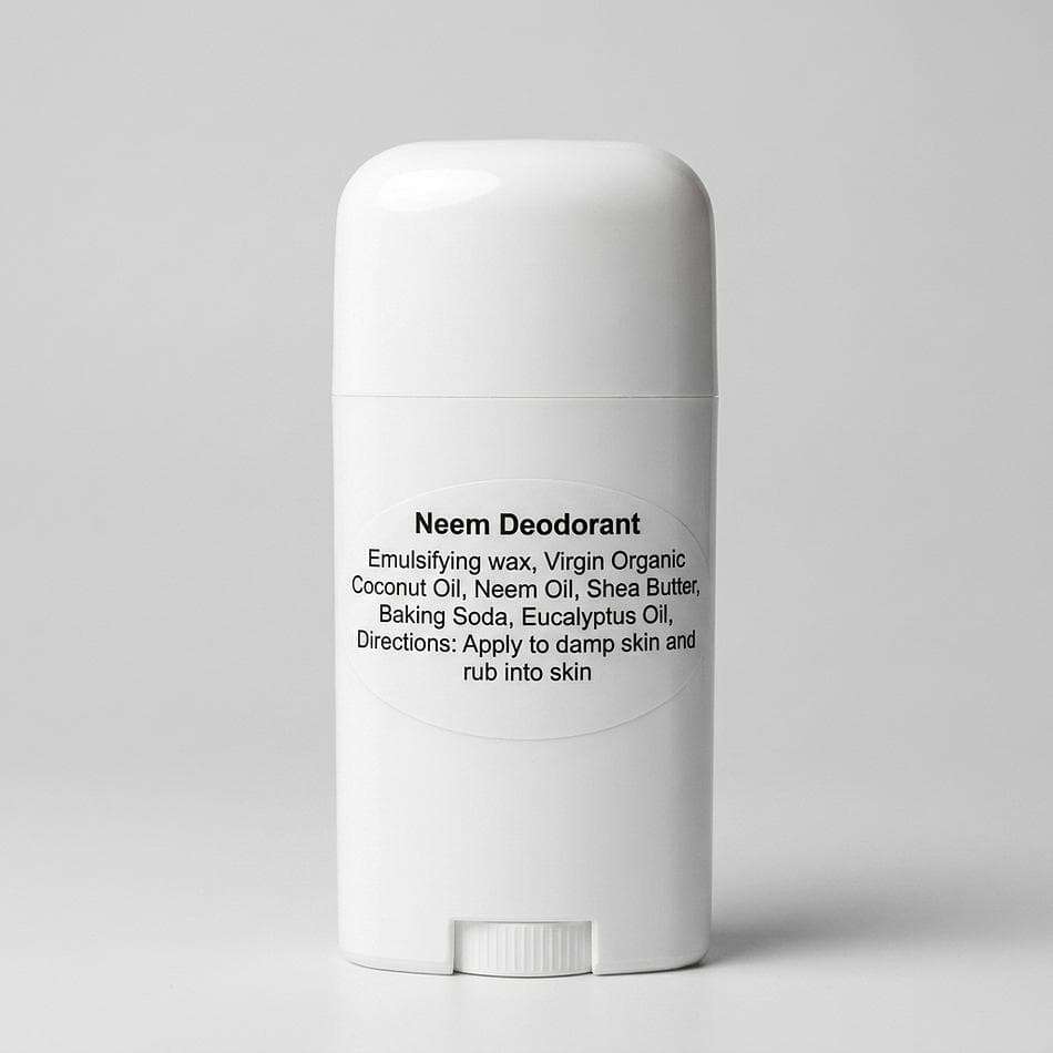 Neem Deodorant Cream, Coconut Oil & Shea Butter, Odor Control, Baking Soda, Eucalyptus Scent, 6 oz Jar