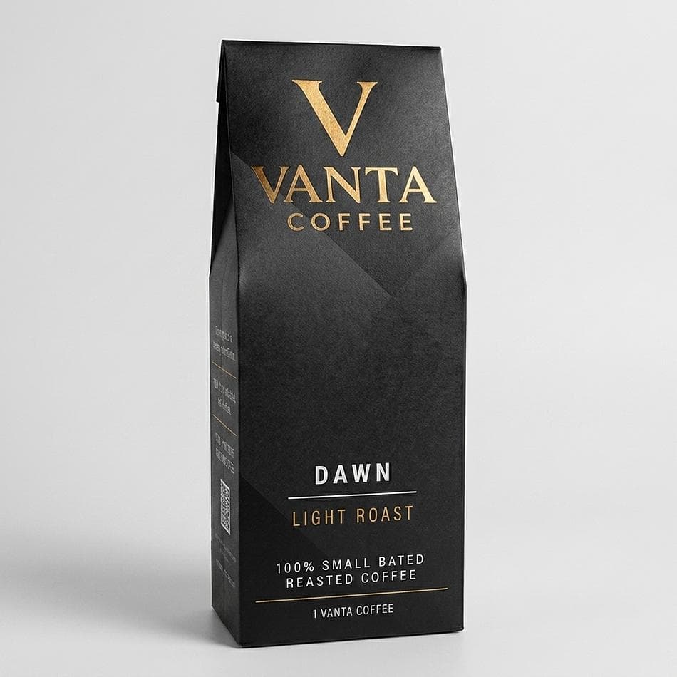 Light Roast Coffee Beans, Citrus & Cocoa Notes, Bright Balanced Morning Cup, Whole Bean or Ground, 12 oz Bag