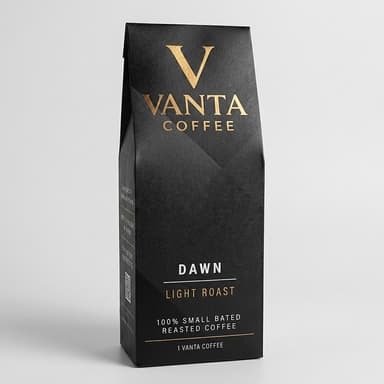 Light Roast Coffee Beans, Citrus & Cocoa Notes, Bright Balanced Morning Cup, Whole Bean or Ground, 12 oz Bag