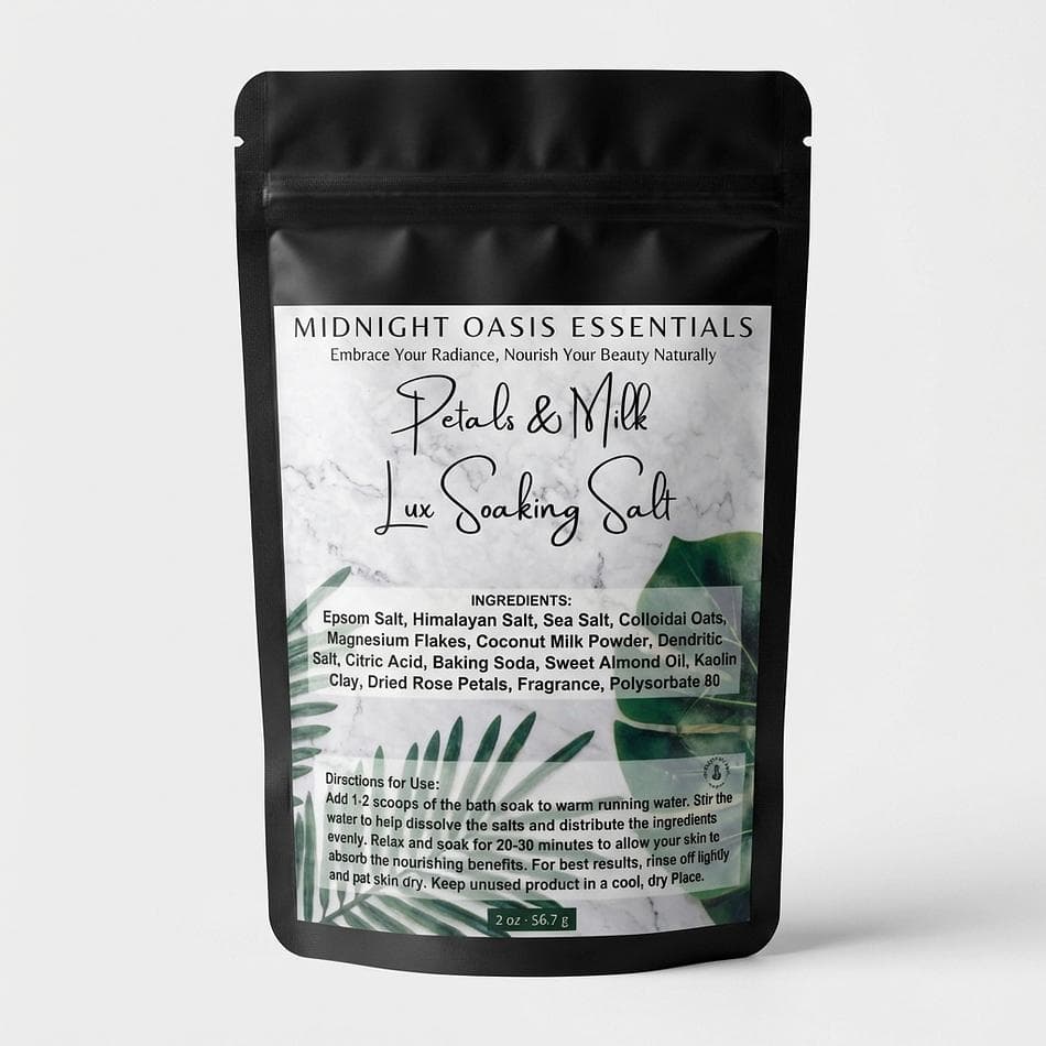 Petals & Milk Lux Soaking Salt
