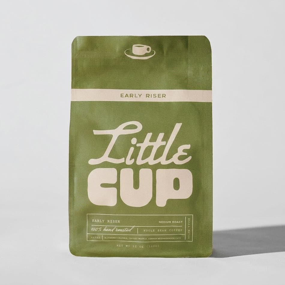 Medium Roast Specialty Coffee Blend, Blueberry & Toffee Notes, Smooth Daily Driver, 12 oz (340 g) Bag