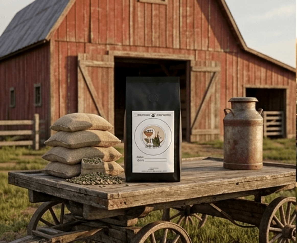 Italian Dark Roast Coffee Beans, Arabica & Robusta Blend, Bold Chocolate-Caramel Espresso Roast, 12 oz Bag. ***LET US KNOW IF YOU PREFER WHOLE BEAN OR STANDARD GRIND***
