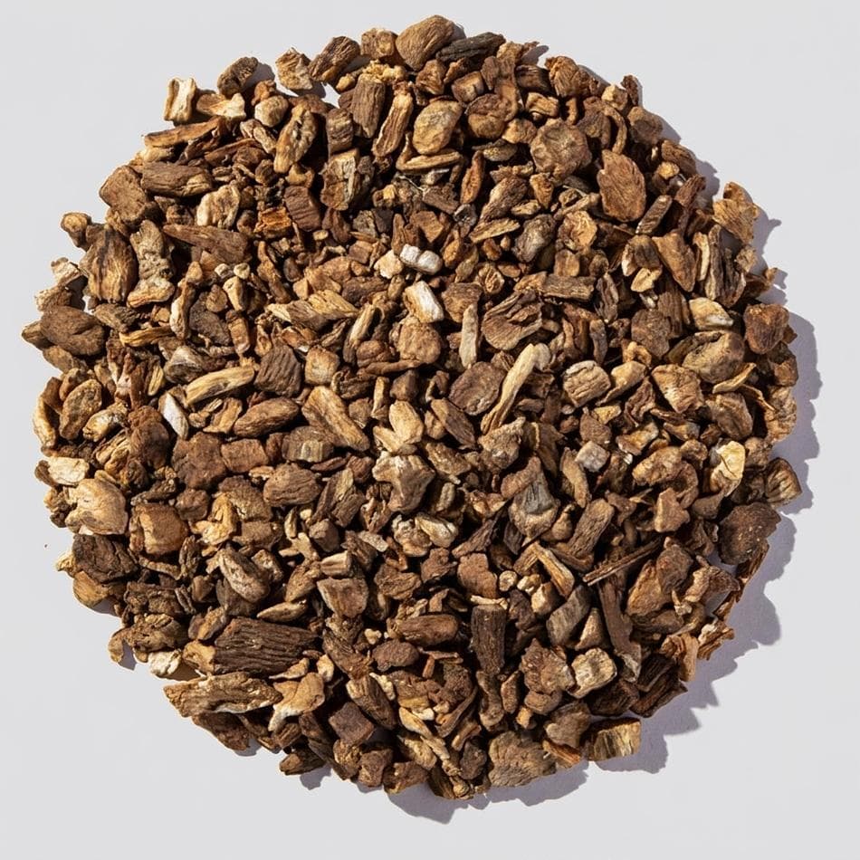 Organic Burdock Root Tea (Arctium lappa), Dried Cut Root, Caffeine-Free Detox & Digestive Support, 1 Bag (Size Listed)